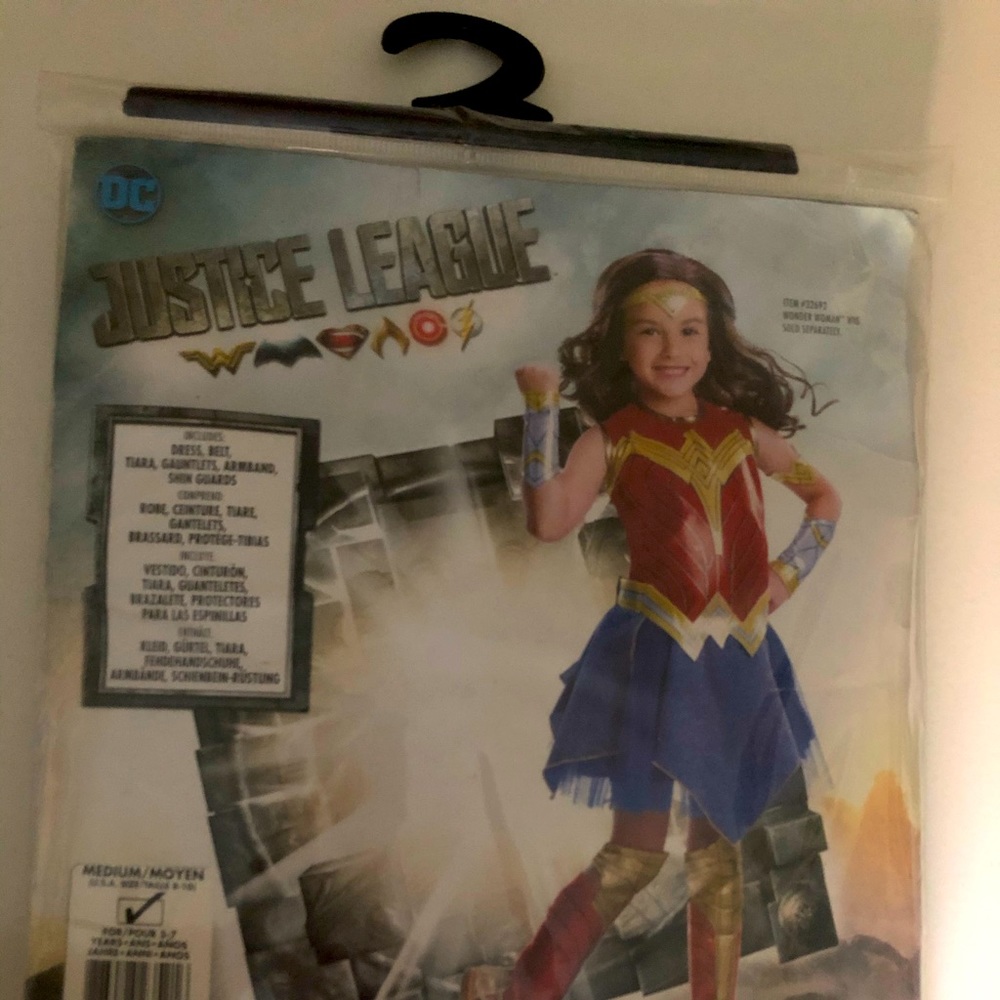 Girls Deluxe Dawn of Justice Wonder Woman Costme